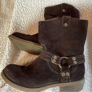 Rocket Dog rancheros suede boots